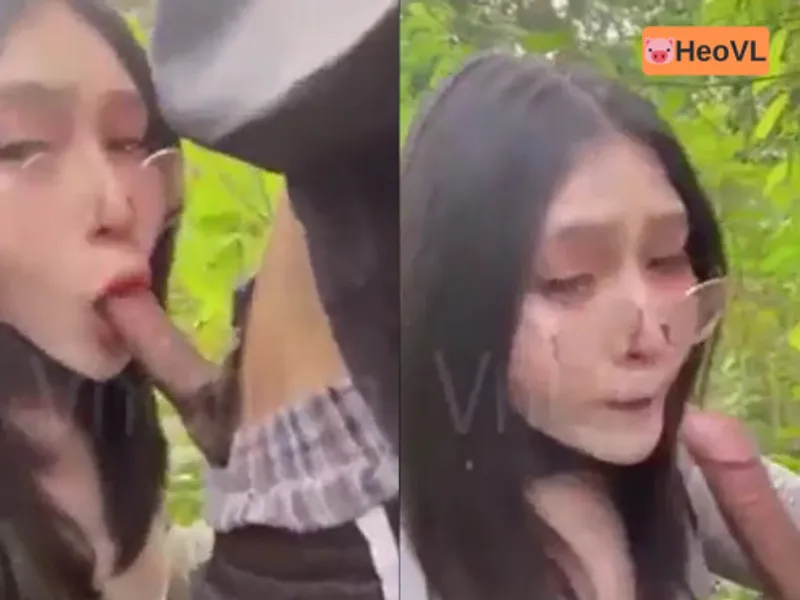 đi dã ngoại tiện xoạc em ghệ ở trong rừng