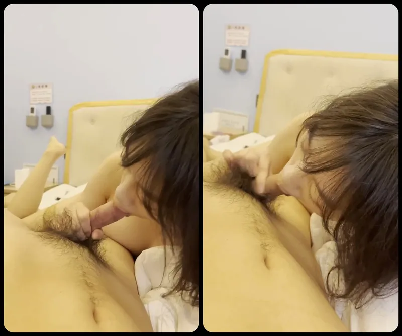 Em gái ngoan mút láp cò bự của anh