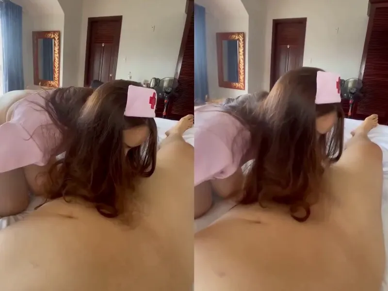 Phang em ngành cosplay nhân viên bênh viện trong nhà nghỉ || p1