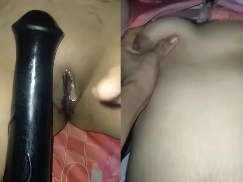 Bạn gái xinh tươi vú to bím múp thẩm du bằng sextoy cực sướng
